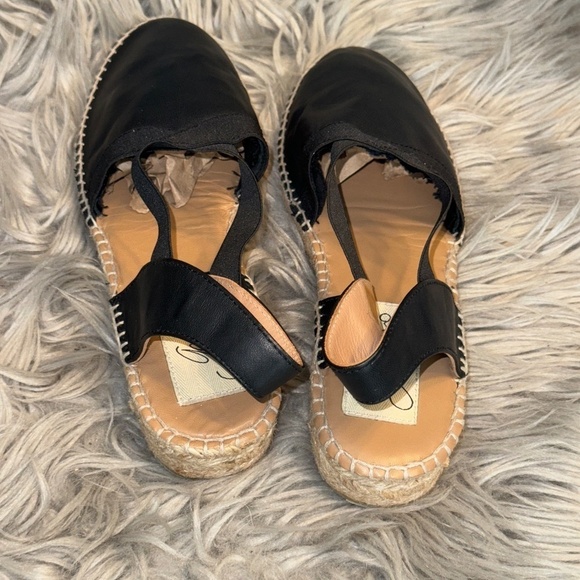 EUC Gaimo Espadrille Leather Mule Ankle Strap Size EU 40 - Picture 7 of 11